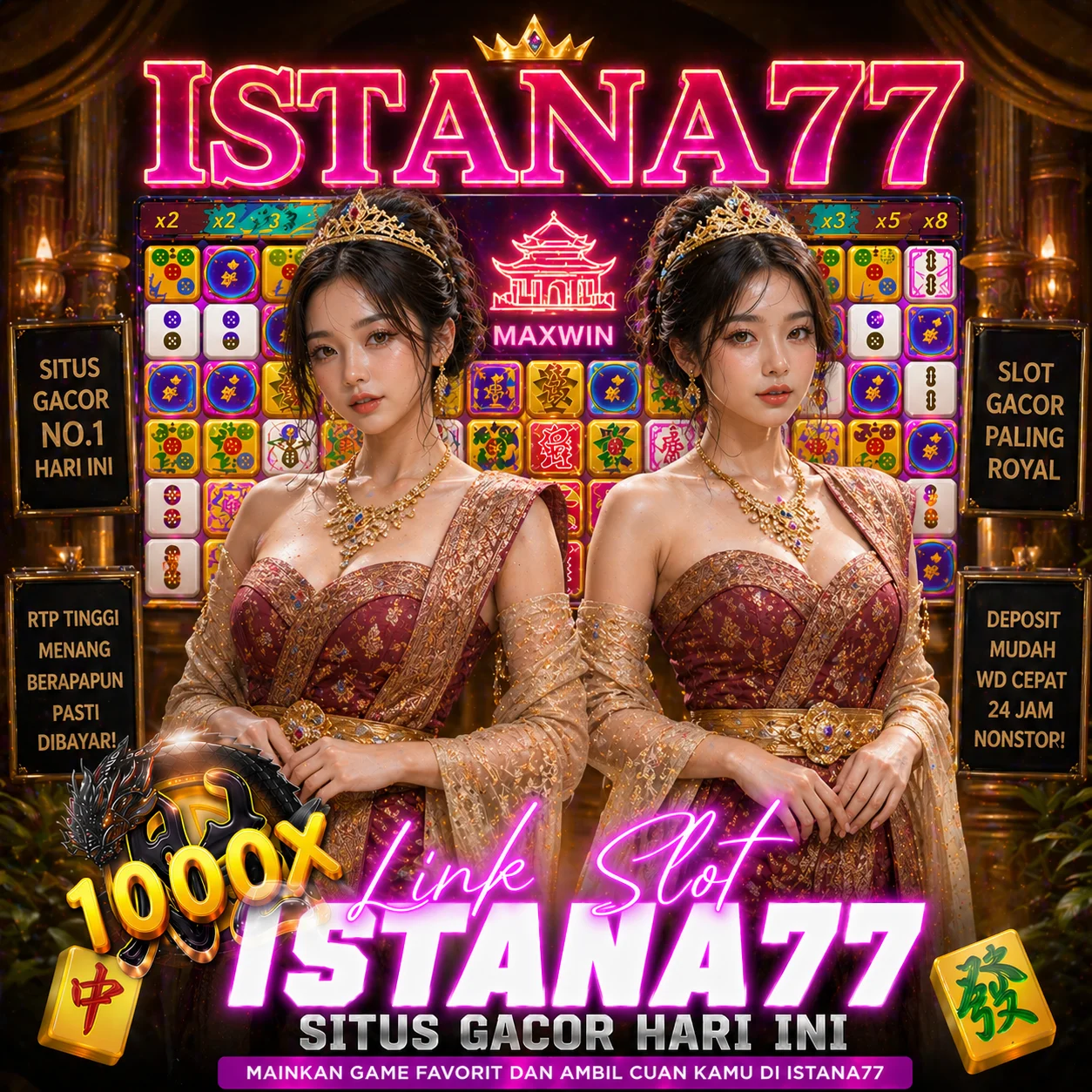 ISTANA77 - 77 Bocoran RTP LIVE Ter-update & Terbukti Gampang Jackpot